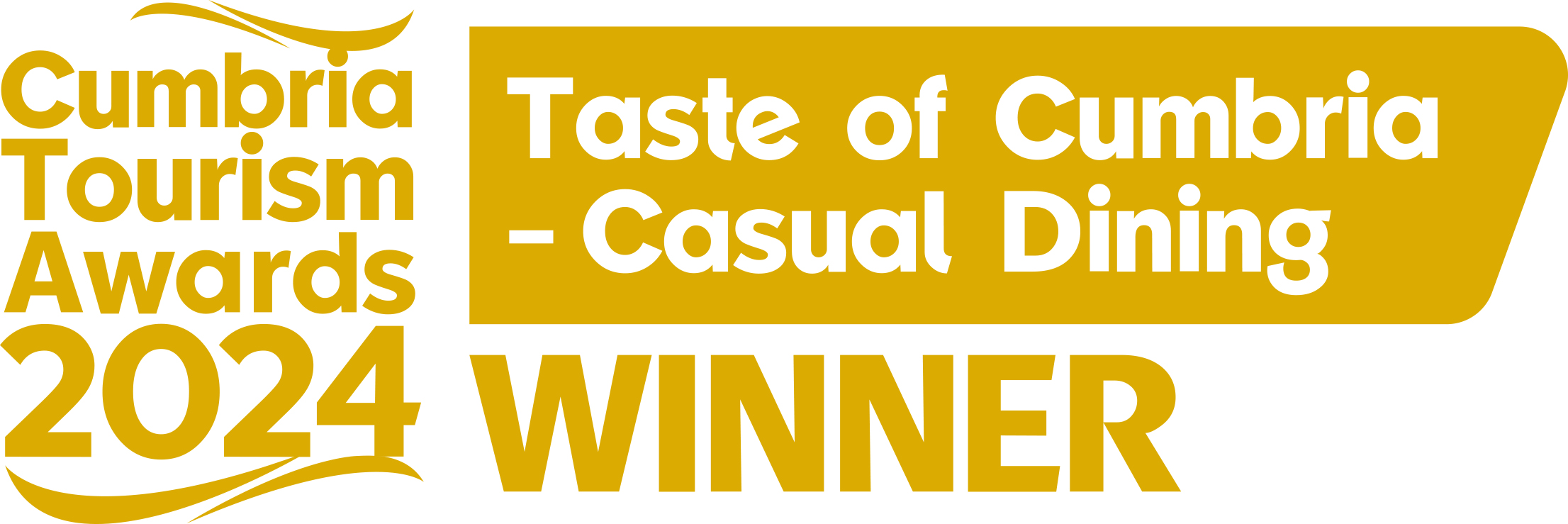 Cumbria Tourism Awards Casual Dining Winner
